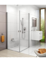 Ravak Chrome CRV1-80 zuhanykabin szatén-Transparent 1QV40U01