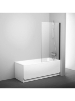 Ravak Pivot PVS1-80 kádparaván (fekete+Transparent) 79840300