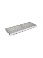 Ravak Slim S sarokpolc, szatén/króm X07P577 - Fürdőszoba - F