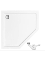 Rea Diamond akril zuhanytálca 80x80 cm, fehér REA-K8544 - Fü