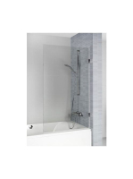 Riho Scandic NXT X108 kádparaván átlátszó üveg 95x150 cm kró