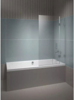 Riho Scandic NXT X109 kádparaván átlátszó üveg 90X150 cm kró