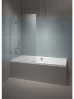 Riho Scandic NXT X109 kádparaván átlátszó üveg 90X150 cm kró