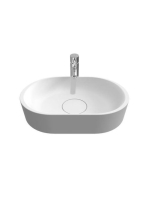 Riho Valor Try Solid Surface 48x32 cm mosdó egy csaplyukkal,