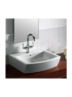 Roca Hall ráültethető mosdótál 550x485mm A327881000 - Fürdős