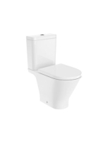 Roca The Gap Round monoblokkos WC csésze Rimless fehér A3420