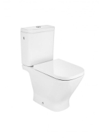 Roca The Gap perem nélküli monoblokkos WC csésze, fehér A342