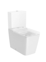 Roca Inspira Square falra tolható WC csésze Rimless fehér A3