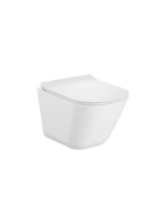 Roca Gap Square Compacto fali WC szésze 48x34 cm, peremnélkü