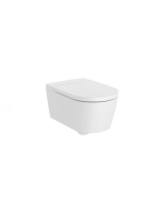 Roca Inspira Round fali WC csésze 56x37 cm Rimless matt fehé