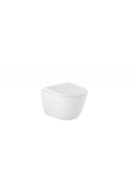 Roca Ona Rimless mélyöblítésű fali WC-csésze 36x48 cm, hátsó