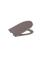 Roca Inspira Soft-Close WC ülőke és fedél Kávé szín A8015226