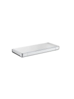 Roca Tempo fali üvegpolc 30 cm, króm A817040001 - Fürdőszoba