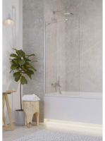 Radaway Idea PNJ kádparaván 70x150 átlátszó üveggel, króm pr