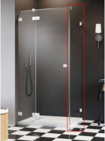 Radaway Essenza Pro S1 oldalfal 80x200 cm átlátszó üveg, Ess