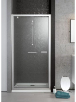 Radaway Twist DW balos zuhanyajtó 80x190 átlátszó üveg EasyC