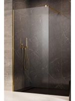 Radaway Modo New Gold II Walk-in zuhanyfal 50x200 átlátszó ü
