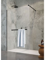Radaway Modo New II Walk-in zuhanyfal átlátszó üveg 100x200