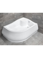Radaway Korfu E Jobbos akril zuhanytálca 100x80 Click-Clack