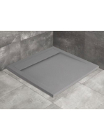Radaway 80x80 szögletes szürke zuhanytálca HTC8080-74 - Fürd