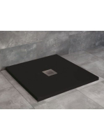 Radaway Kios C 80x80 szögletes fekete zuhanytálca KC8080-54