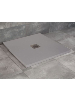 Radaway Kios C 90x90 szögletes szürke zuhanytálca KC9090-52