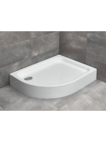 Radaway Laros E Balos akril zuhanytálca 100x80 állítható láb