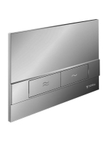 Schell Montus Board WC-nyomólap, mattkróm 031206499 - Fürdős