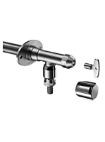 Schell POLAR II fagybiztos kültéri szelep légbeszívóval, mat