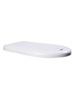 Sapho Kerasan Retro WC-ülőke, Soft close, fehér/króm 108901