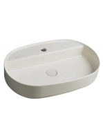 Sapho Isvea Infinity pultra szerelhető kerámia mosdó 60x40 e