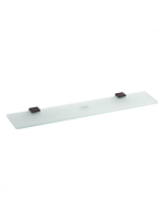Bemeta Nero üvegpolc 60 cm, fekete 135002240 - Fürdőszoba -