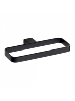 Bemeta Nero fali törölközőtartó 220 mm, fekete 135004060 - F