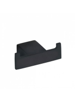 Bemeta Nero dupla fogas 80x28 mm, fekete 135006030 - Fürdősz