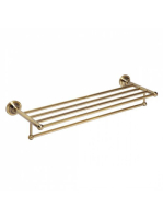 Bemeta Retro Törölközőtartó polc 665x120x225 mm, bronz 14410