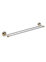 Bemeta Retro Dupla törölközőtartó 66,5 cm, króm/arany 144204