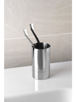 Sapho London fogkefetartó pohár, fényes inox 2106100 - Fürdő