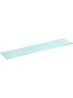Sapho Polc, edzett üveg, 600x100x5 mm 22482 - Fürdőszoba - F