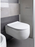 Sapho Kerasan Flo méyöblítésű fali WC csésze 36x50 cm, öblít