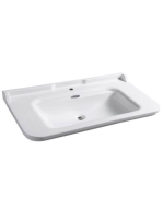 Sapho Kerasan Waldorf mosdó 120x55 cm, fehér 4144K1 - Fürdős