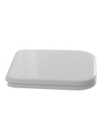 Sapho Kerasan Waldorf WC-ülőke, Soft Close, fehér/bronz pánt