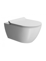 Sapho Gsi Pura SWIRLFLUSH fali WC csésze 55x36 cm, matt fehé