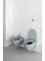 Sapho Gsi Pura SWIRLFLUSH fali WC 36x55 cm, ExtraGlaze bevon