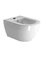 Sapho Gsi Pura fali bidé 50x36 cm, Extraglaze, fehér 8864111