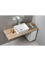 Sapho Gsi Sand pultra helyezhető kerámia mosdó 50x38 cm, mat