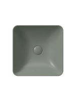 Sapho Gsi Sand pultra helyezhető kerámia mosdó 38x38 cm, mat