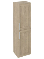 Sapho Amia 2 ajtós állószekrény 35x140x30 cm, szürke tölgy A