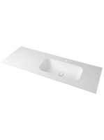 Sapho Aruba Rockstone beépíthető mosdó 140x51,5 cm jobbos AR