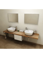 Sapho Avice mosdópult 210x49,5 cm, régi fa AV218 - Fürdőszob