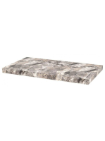 Sapho Avice mosdópult 90x39 cm, szürke kő AV9910 - Fürdőszob